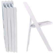 SET OF 20 BTExpert Resin Folding Chair Vinyl Padded Seat Indoor Outdoor lightweight Set for Home Event Party Picnic Kitchen Dining Church School Weddings White Set of 20