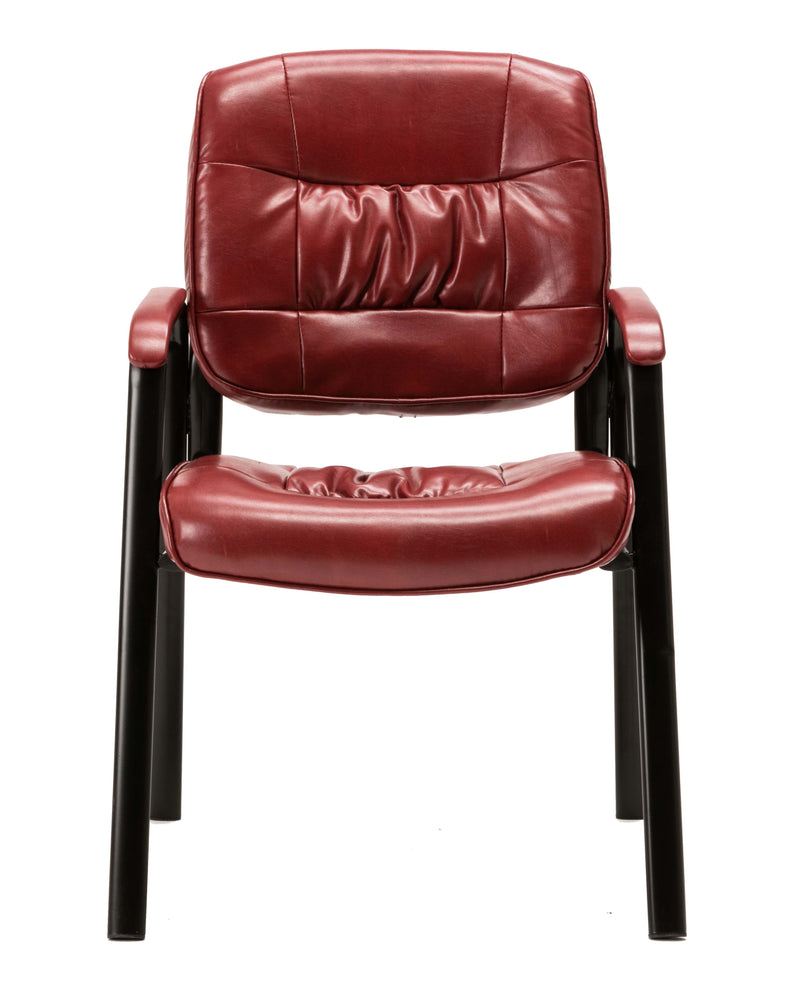 Leather Executive Office Chair Waiting Guest Conferance Chair Burgundy   5046BU 728c781f 38a6 4295 Aed8 4ee8549f7892 800x 