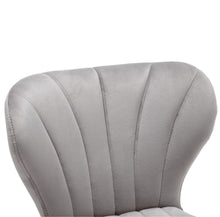 BTEXPERT Premium Nedaa Velvet Modern Upholstered Dining Adjustable Height 36-44" High Back Stool Bar Chairs, Set of 2 Pack Grey Velvet