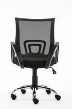 Ergonomic Mesh Mid back Computer Desk Office Chair, Black, Arm Chair